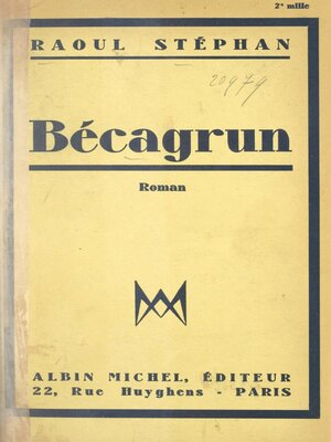 cover image of Bécagrun